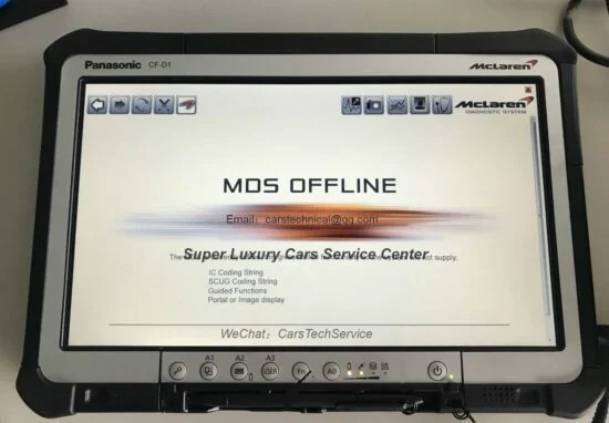 McLaren MDS Diagnostic System