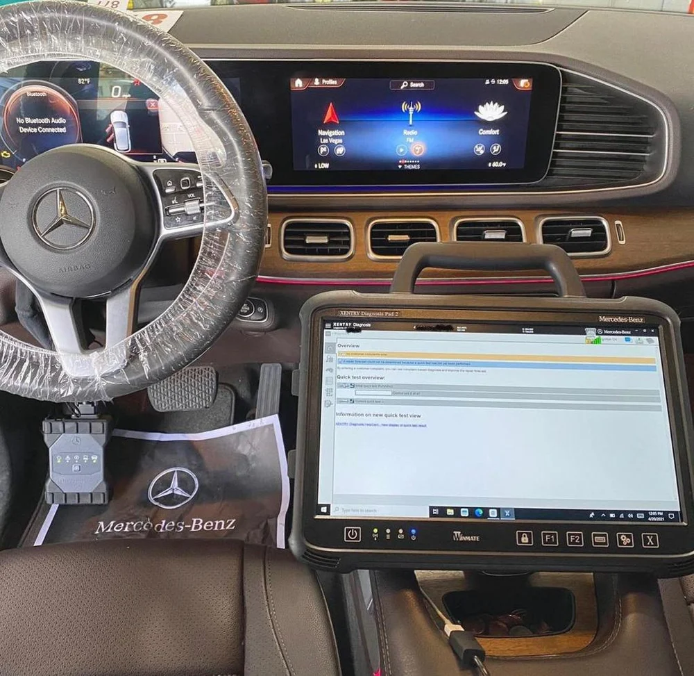 Mercedes-Benz Xentry Kit 4 C7 with Online SCN Access